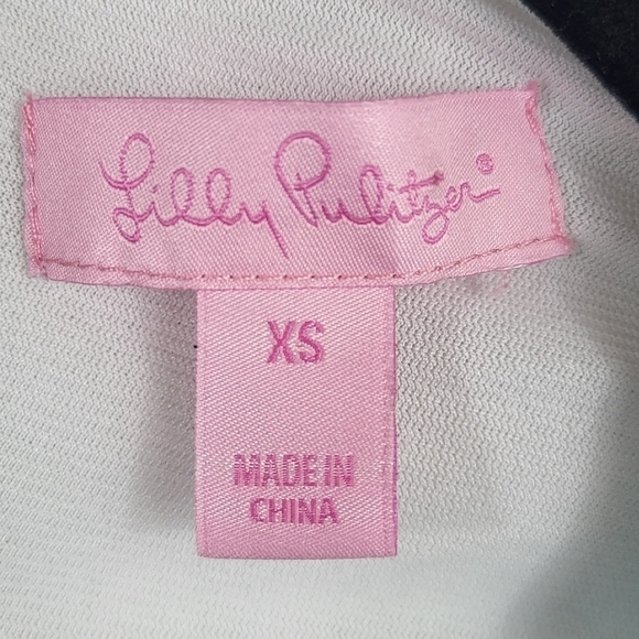 Lilly Pulitzer Charlena Ponte Shift Dress Resort White Finders Keepers XS - Picture 12 of 15